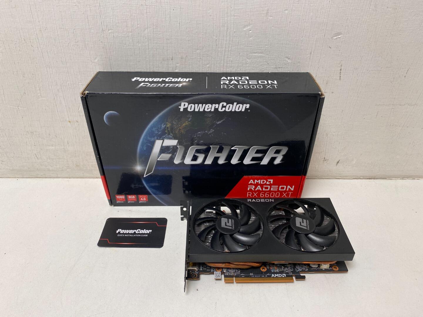 PowerColor Fighter AMD Radeon RX 6600 XT 8GB Graphics Card