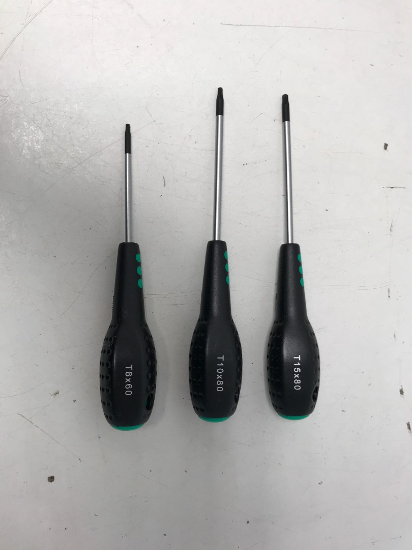 Halfords 6 Piece Star Key Screwdriver Set