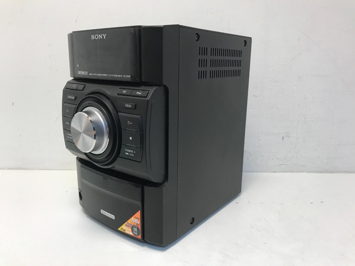 Sony HCDEC69i HiFi System with iPod Dock (read description)