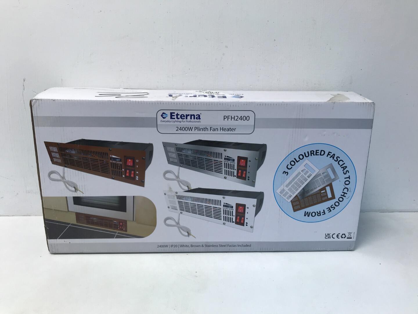 Eterna PFH2400 2400W Plinth Fan Heater