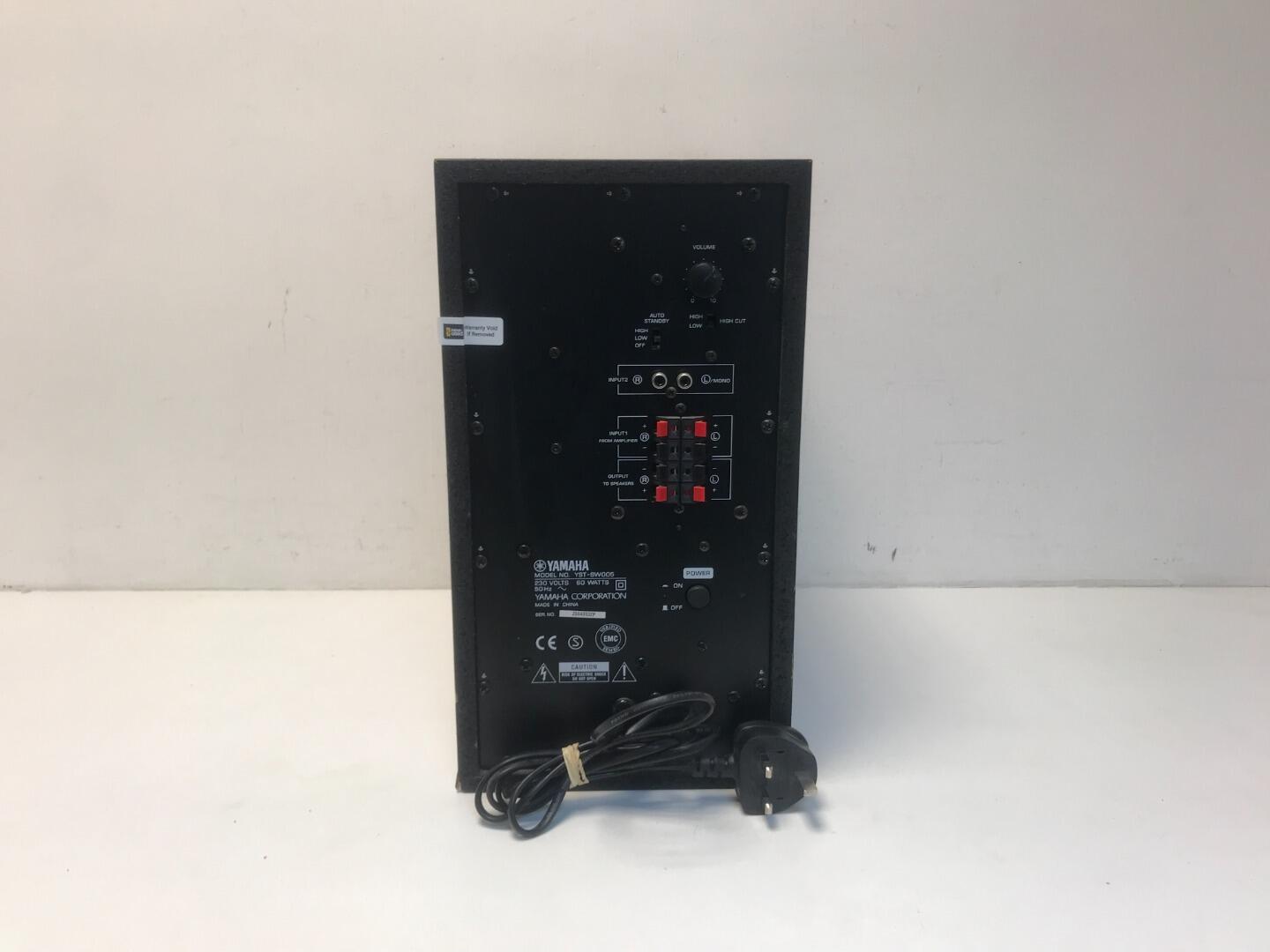 Yamaha YST SW005 Active Subwoofer