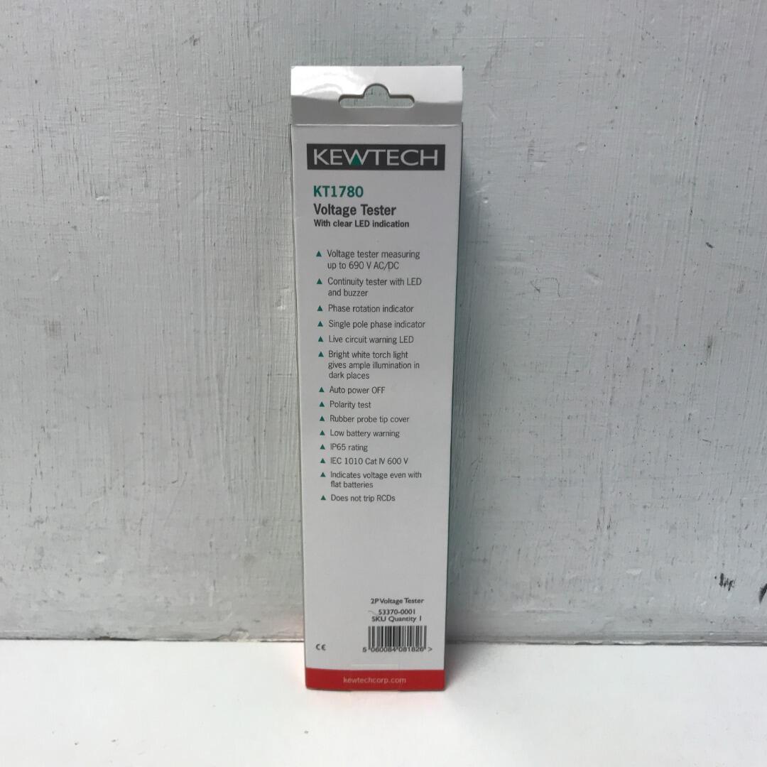 Kewtech KT1780 Voltage Tester with Carry Case