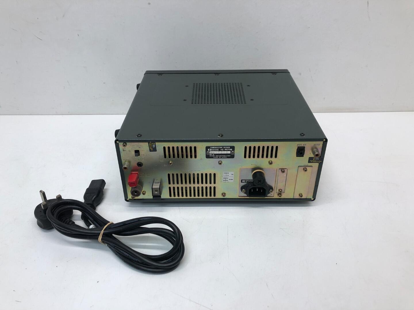 ICOM　IC-R71E受信機（ジャンク品） ICOM IC-R71E受信機（ジャンク品） Yahoo!オークション -「ic