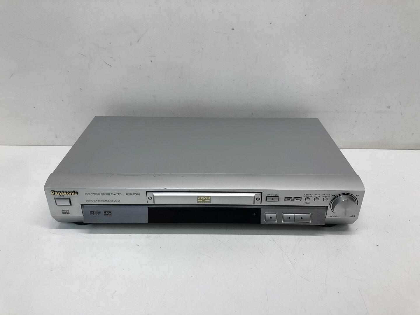 Panasonic DVD-RV31 DVD Video CD & CD Player