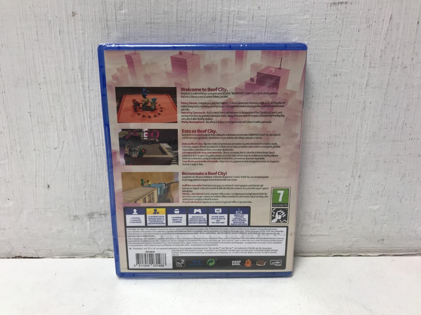 Jeux Vidéo Gang Beasts PlayStation 4 (PS4