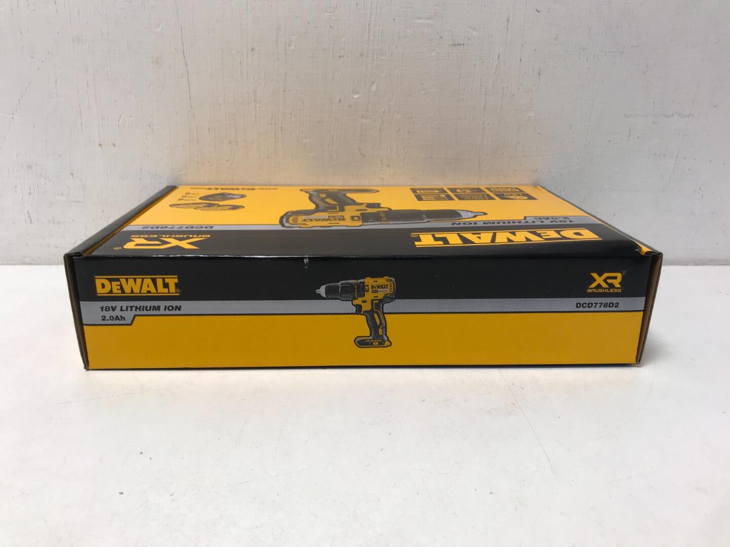 DeWalt DCD778D2 XR Brushless Cordless Hammer Drill