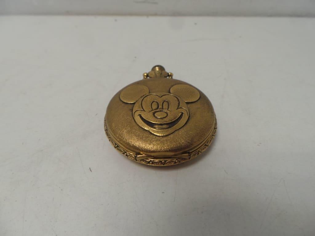 Disney Time Works Mickey Mouse Pocket Watch