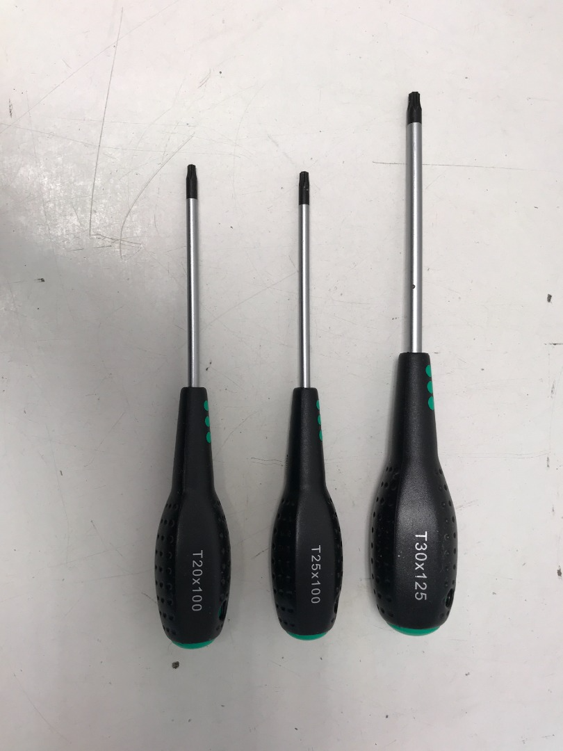 Halfords 6 Piece Star Key Screwdriver Set