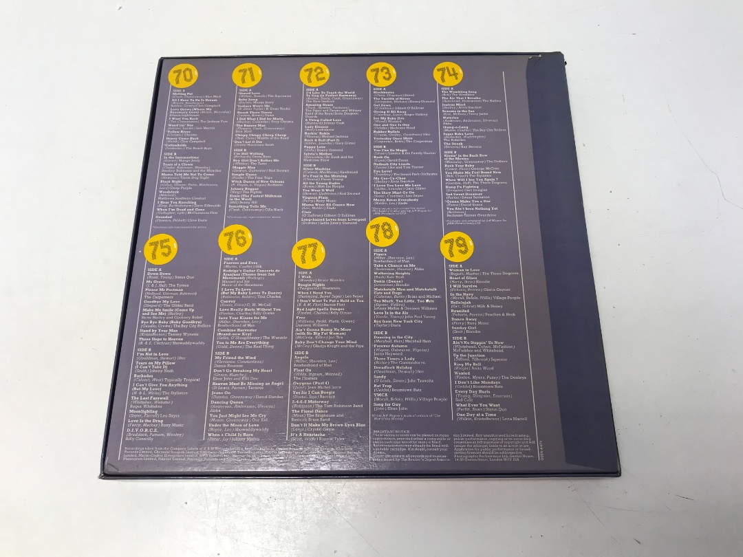 The Sensational 70s Vinyl Box Set by Reader's Digest