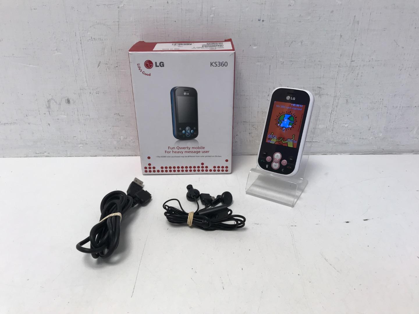 LG KS360 Mobile Phone Unlocked