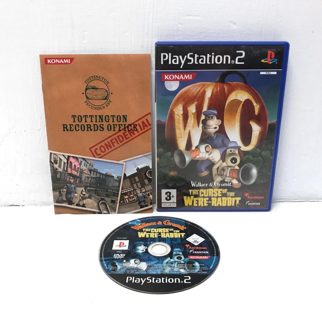 Wallace and Gromit The Curse of the WereRabbit PS2 Game