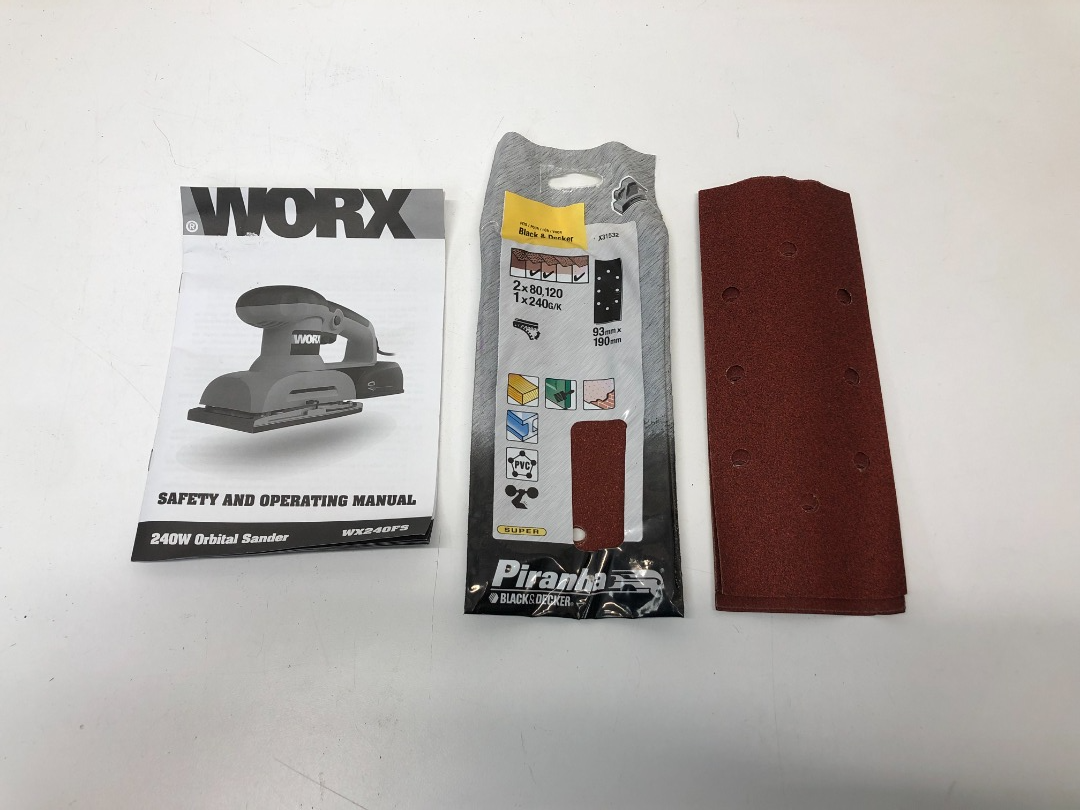 Worx WX240FS Orbital Sander