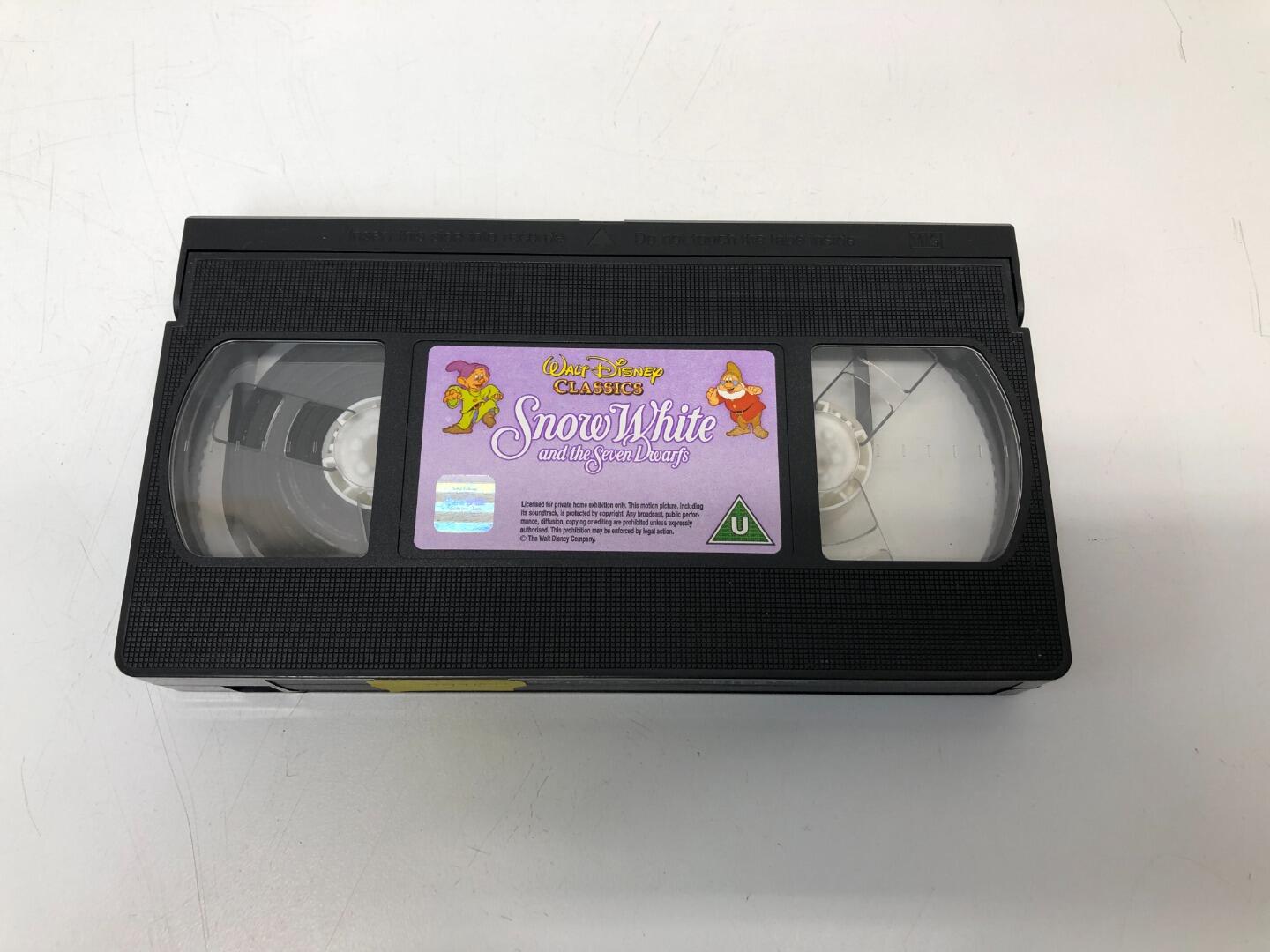 Snow White and the Seven Dwarfs VHS