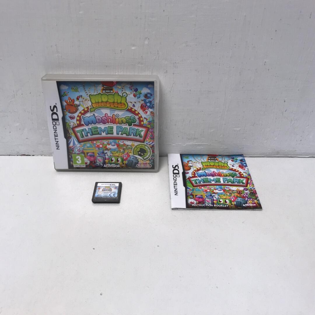 Moshi Monsters Moshlings Theme Park Nintendo DS Game