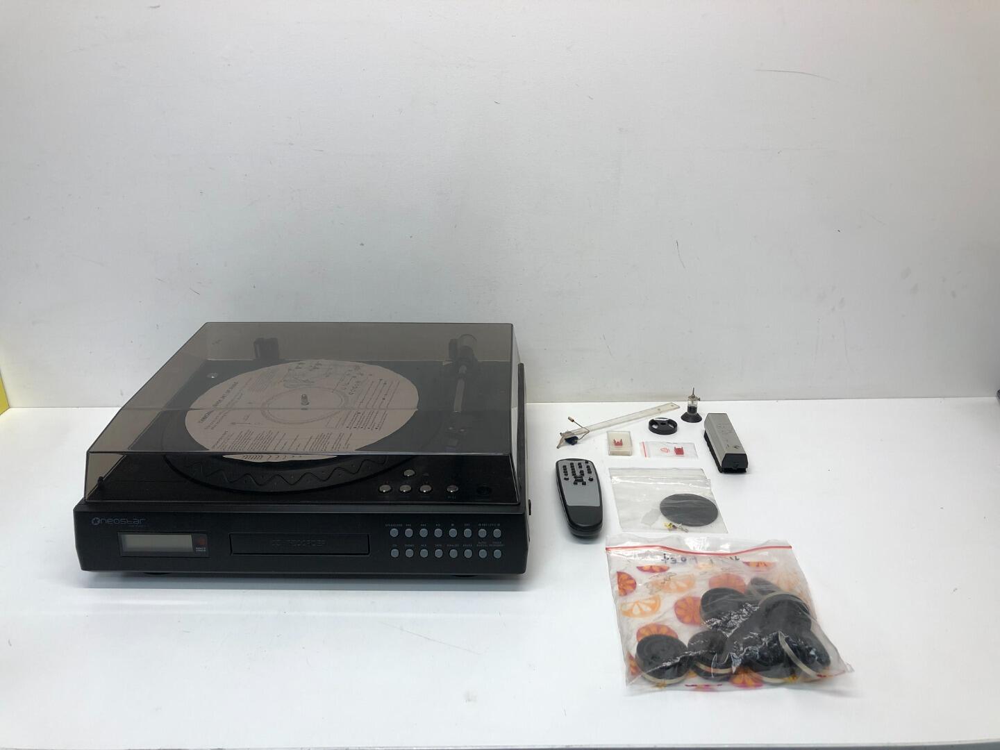 NeoStar NTCD1B USB Turntable CD Recorder Cassette Player