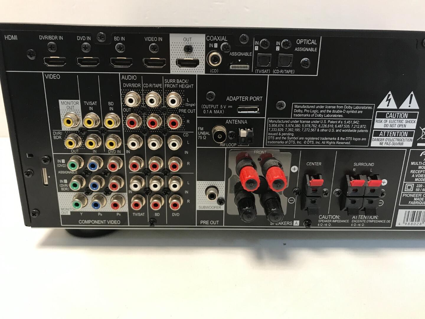 Pioneer VSX521K AV Receiver