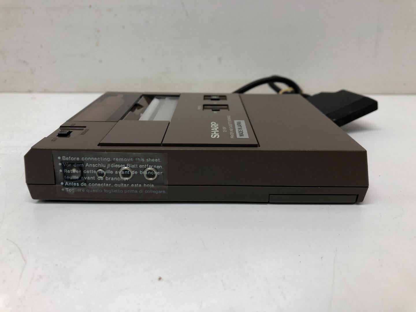 【SHARP】 シャープ CE-126P ポケコン プリンター A0308 SHARP ポケコン PC-1248 専用プリンター CE-126P セット - メルカリ