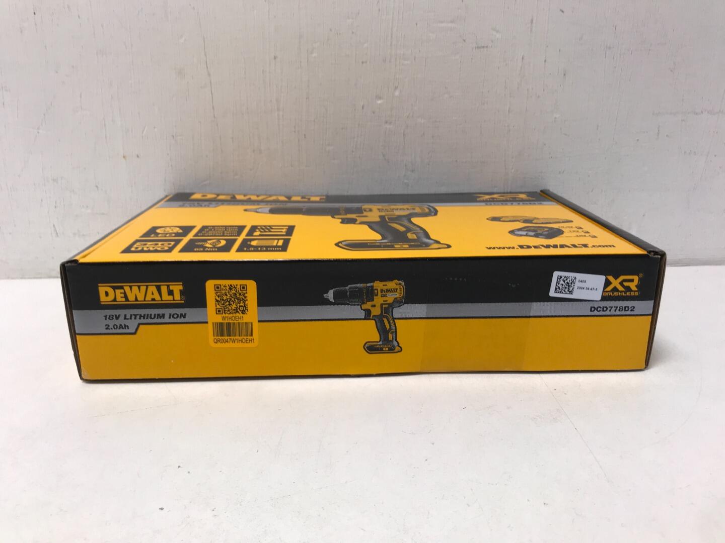 DeWalt DCD778D2 XR Brushless Cordless Hammer Drill