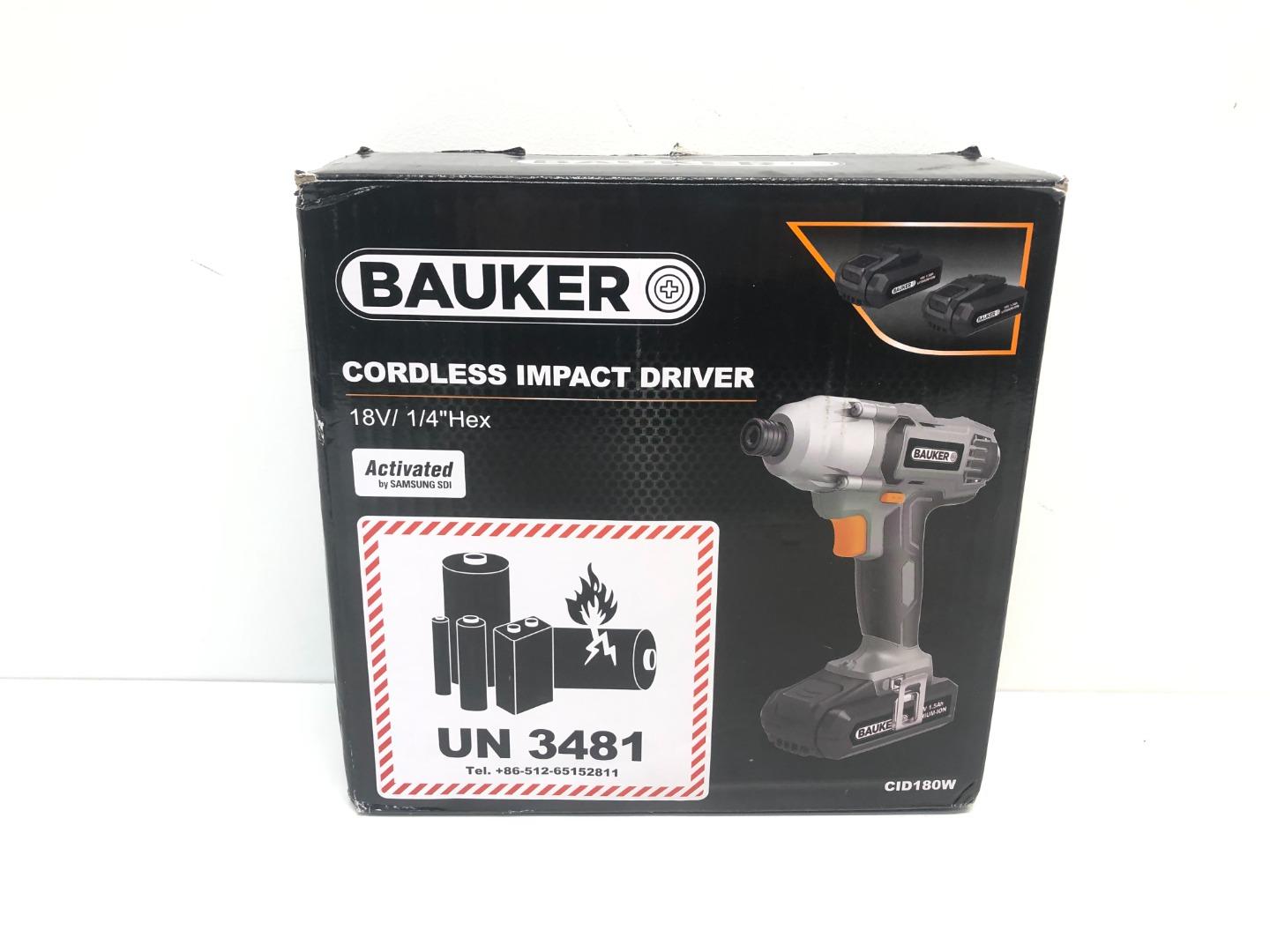 Bauker discount drill driver