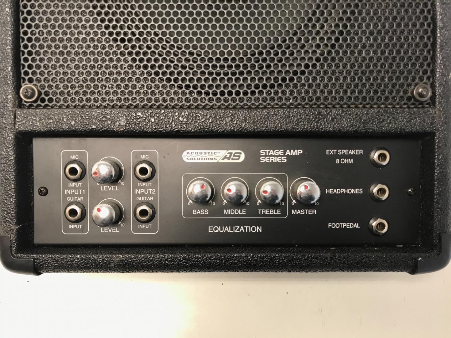 Acoustic solutions online amp