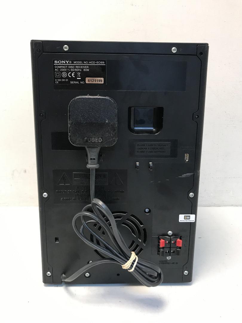 Sony HCDEC69i HiFi System with iPod Dock (read description)