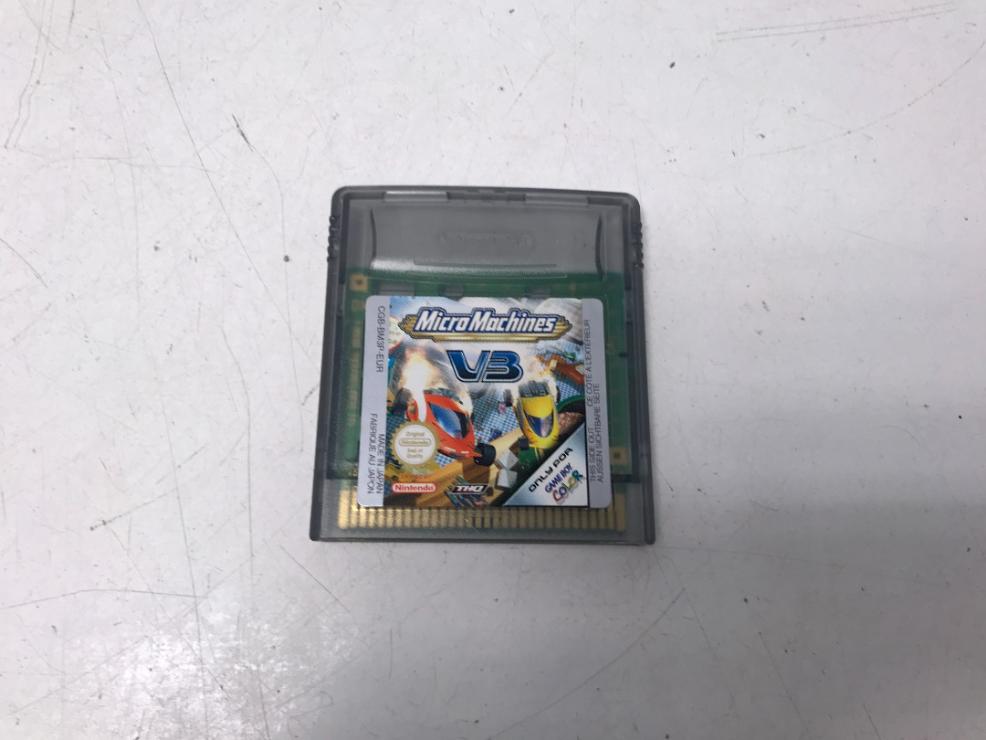 Micro Machines V3 Nintendo Game Boy Color Game