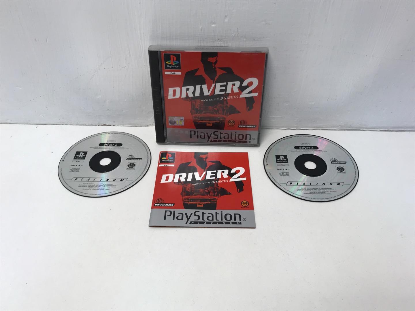 Driver 2 Platinum PS1 Game