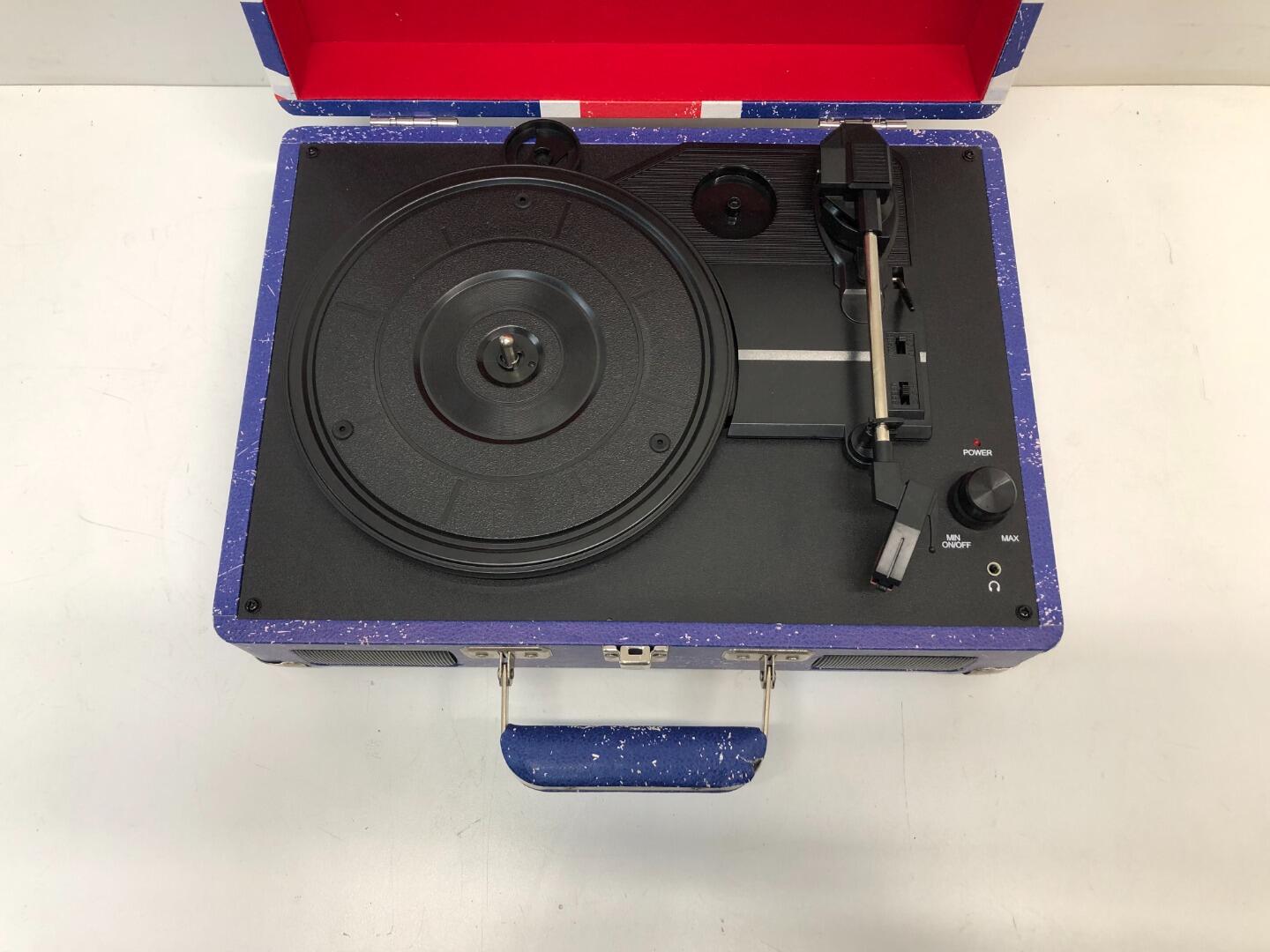 Zennox Retro Club Briefcase Turntable