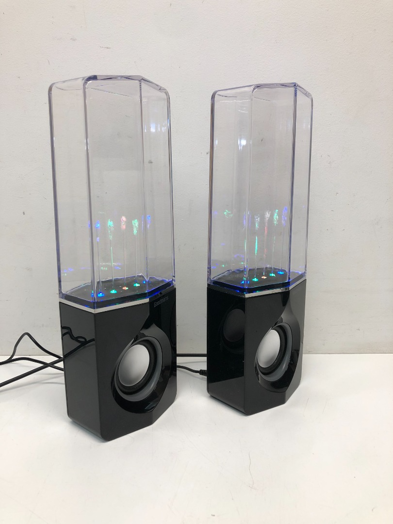 Altoparlante Bluetooth Goodmans GD545 80W Ultra Bass, Portatile Per Doccia, Nero