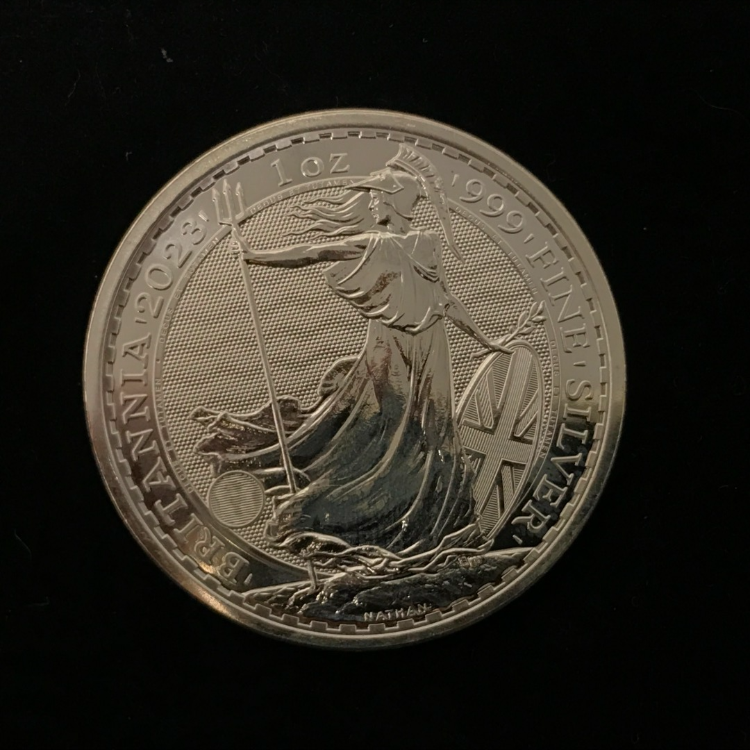 Britannia 2023 1oz Fine Silver £2 Coin