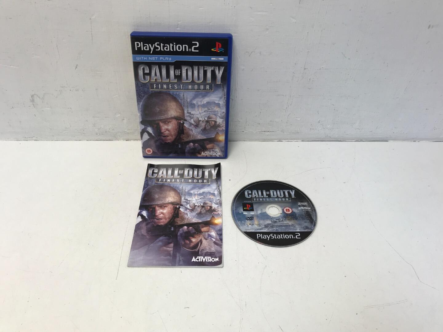 Call Of Duty Finest Hour PS2 Game