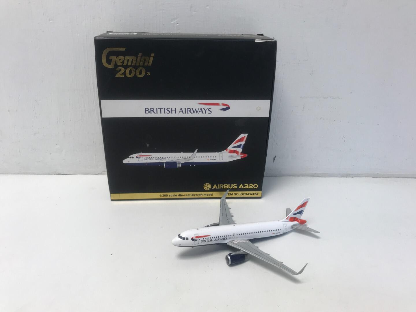 BritishAirways｜エアバス A320　1 / 200｜Gemini Airbus A320 British Airways Gemini Jets Diecast Collectors