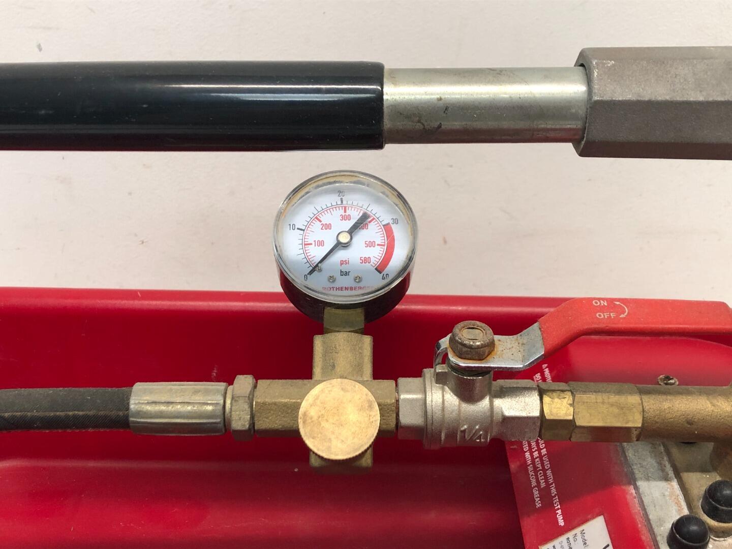 Rothenberger RP30 Pressure Testing Pump