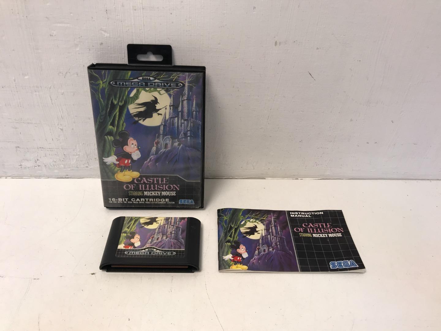 Castle of Illusion starring Mickey Mouse Sega Mega Drive Game