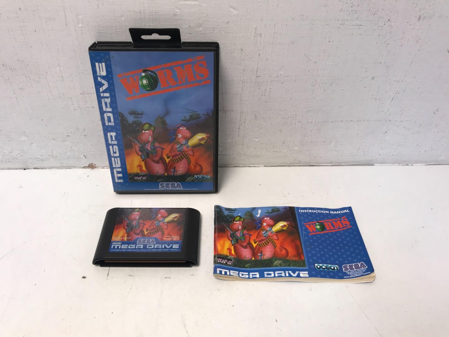 Worms Sega Mega Drive Game