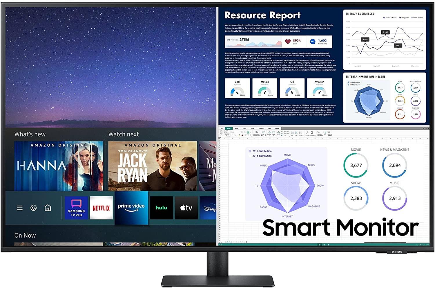 Samsung M7 LS43AM700 43'' 4K Smart LED Monitor