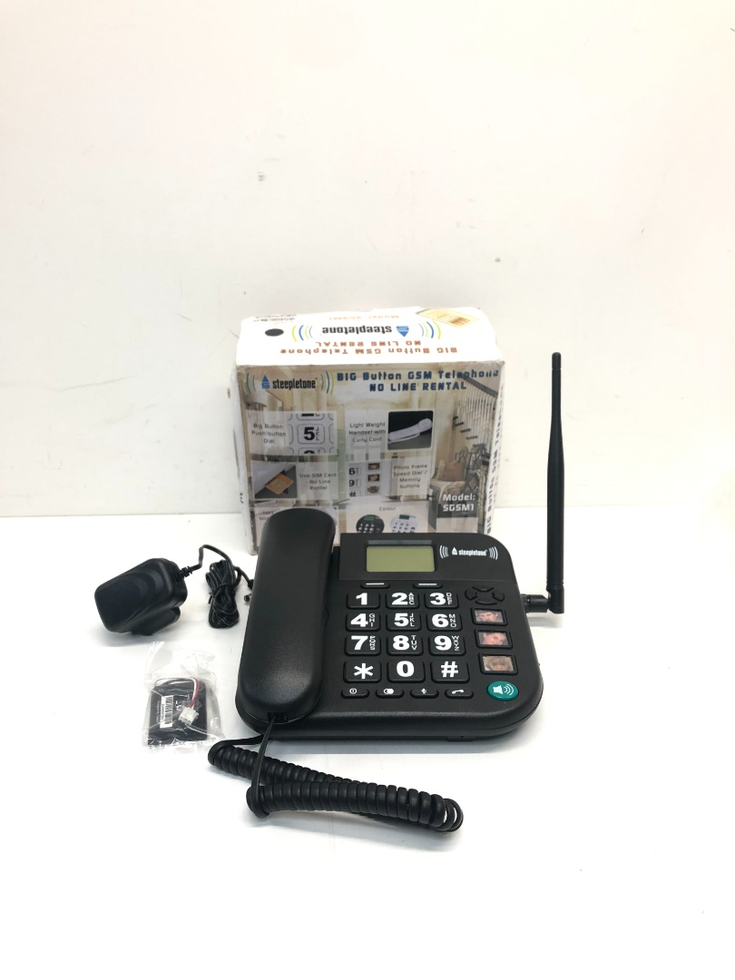 Steepletone SGSM1 Big Button SIM Card Telephone