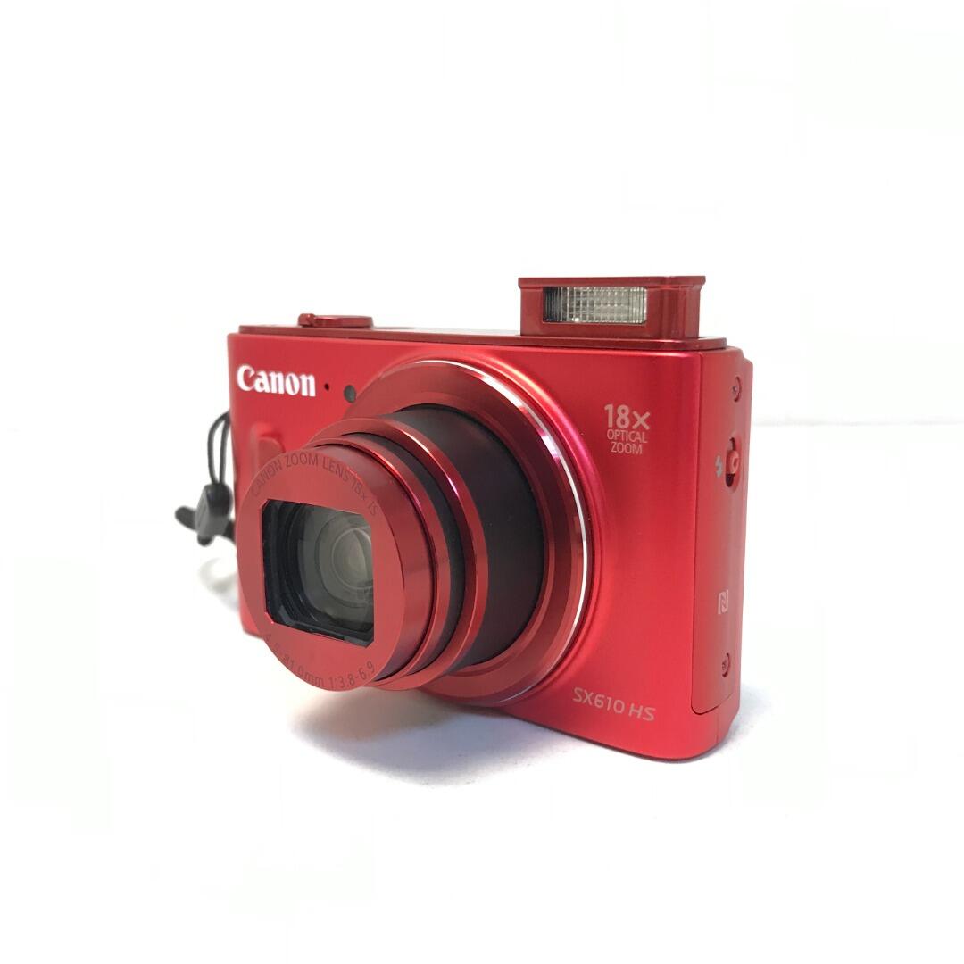 Canon PowerShot SX610 HS 本体 レッド ジャンク Canon Sx610 Camera