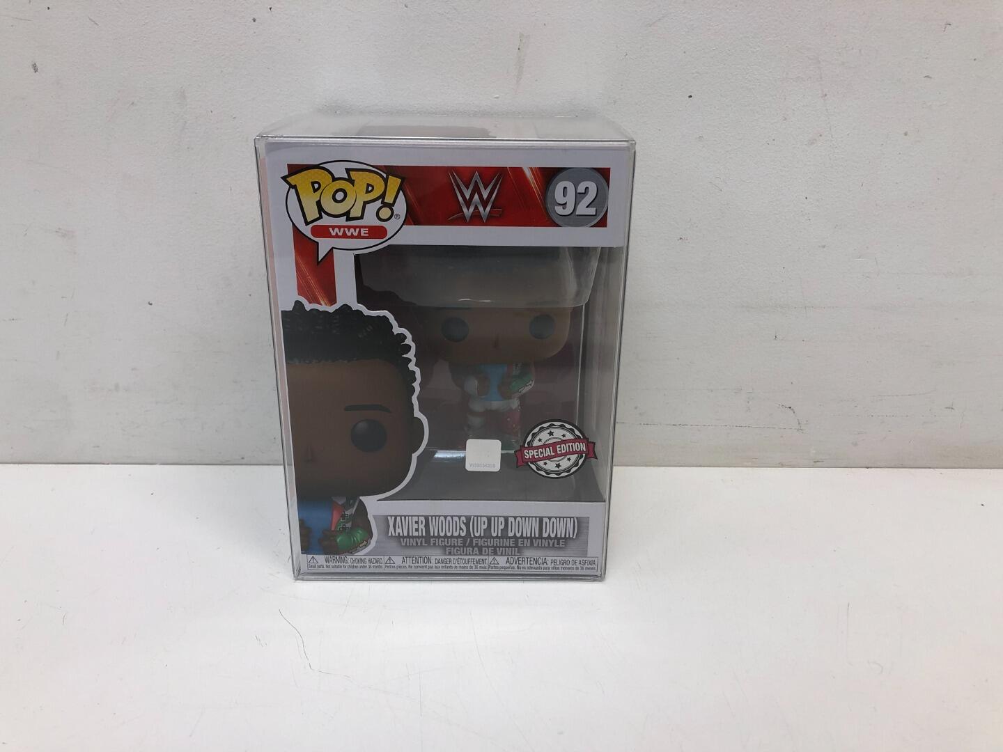 Funko POP! WWE Xavier Woods New Day Vinyl Figure Toys R Us Exclusive...