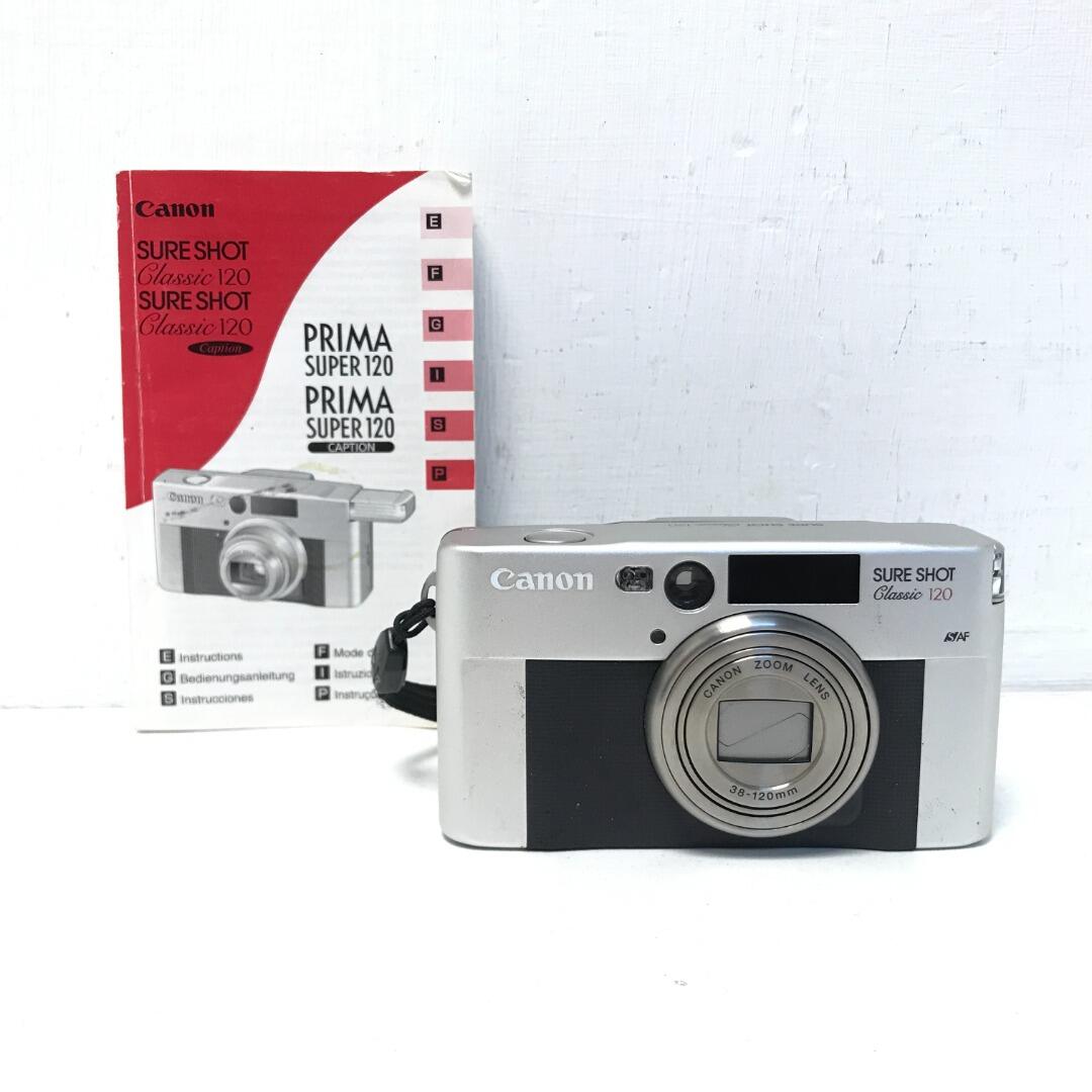 Canon Sure Shot Classic 120 Film Camera