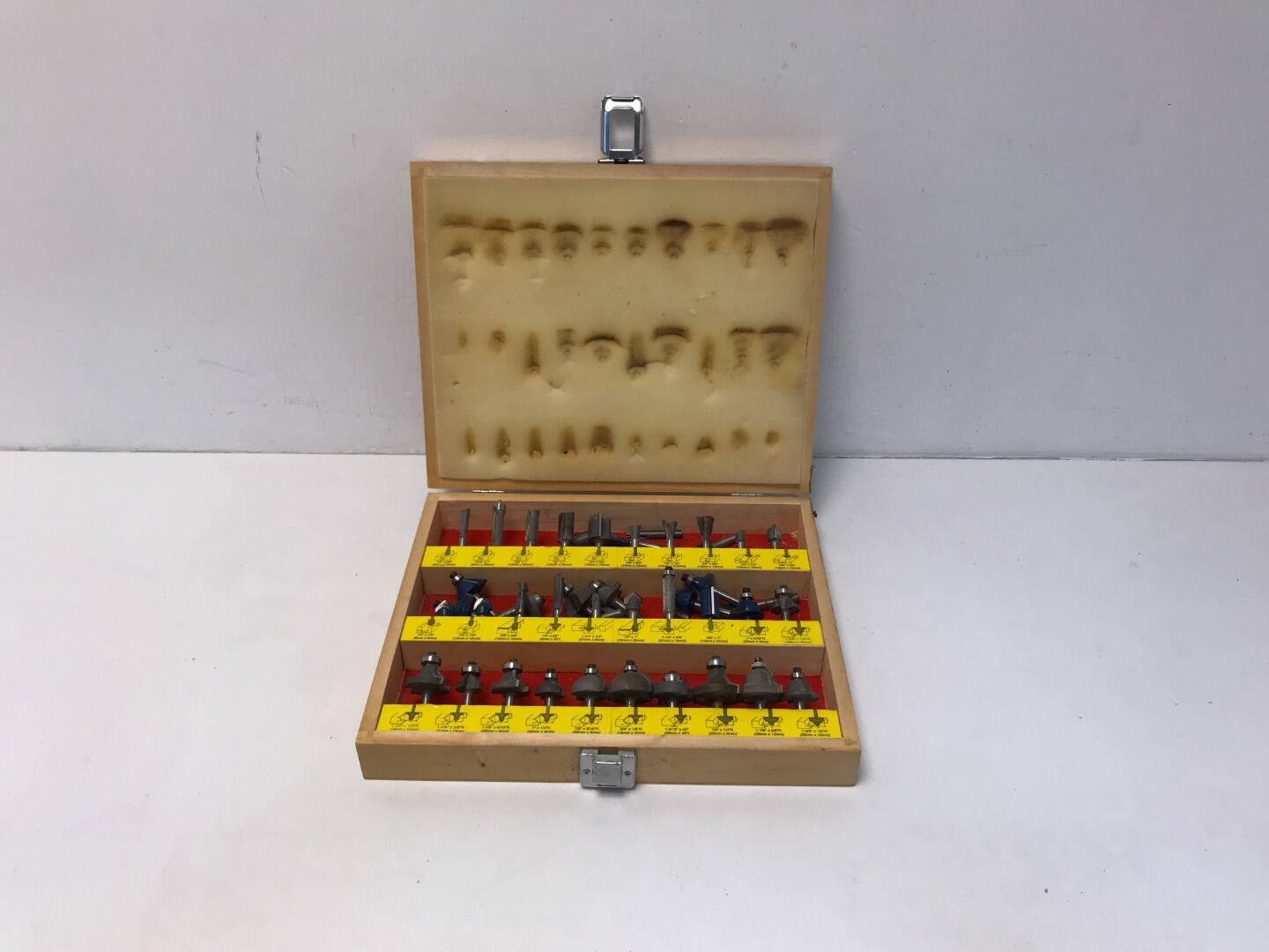 Screwfix 30 Piece Router Bit Set
