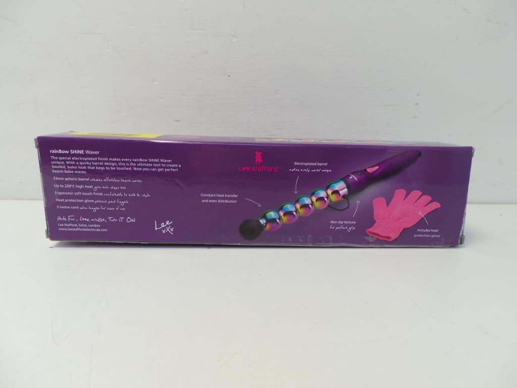 Lee stafford outlet rainbow shine waver