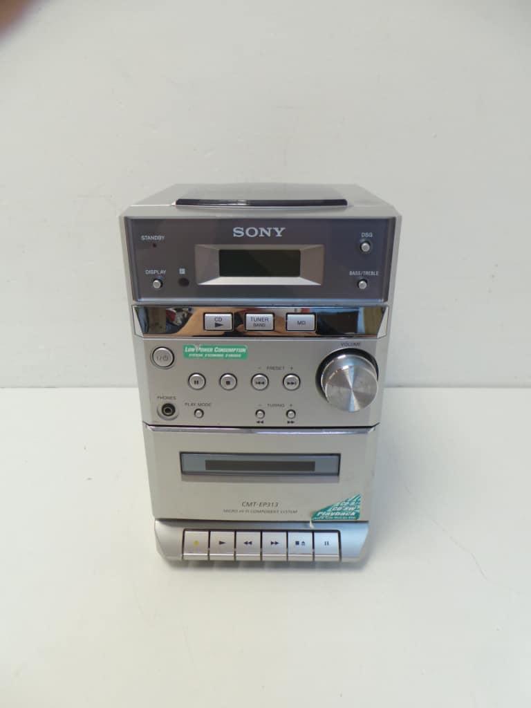 SONY CMT-EP50 MICRO Hi-Fi cd tape player bookshelf stereo system. No remote EUR 40,31 - IT