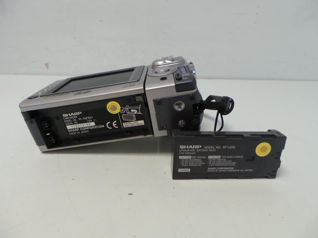 SHARP DIGITAL VIEWCAM デジタルビデオカメラ VL-NZ10 ▽USED SHARP