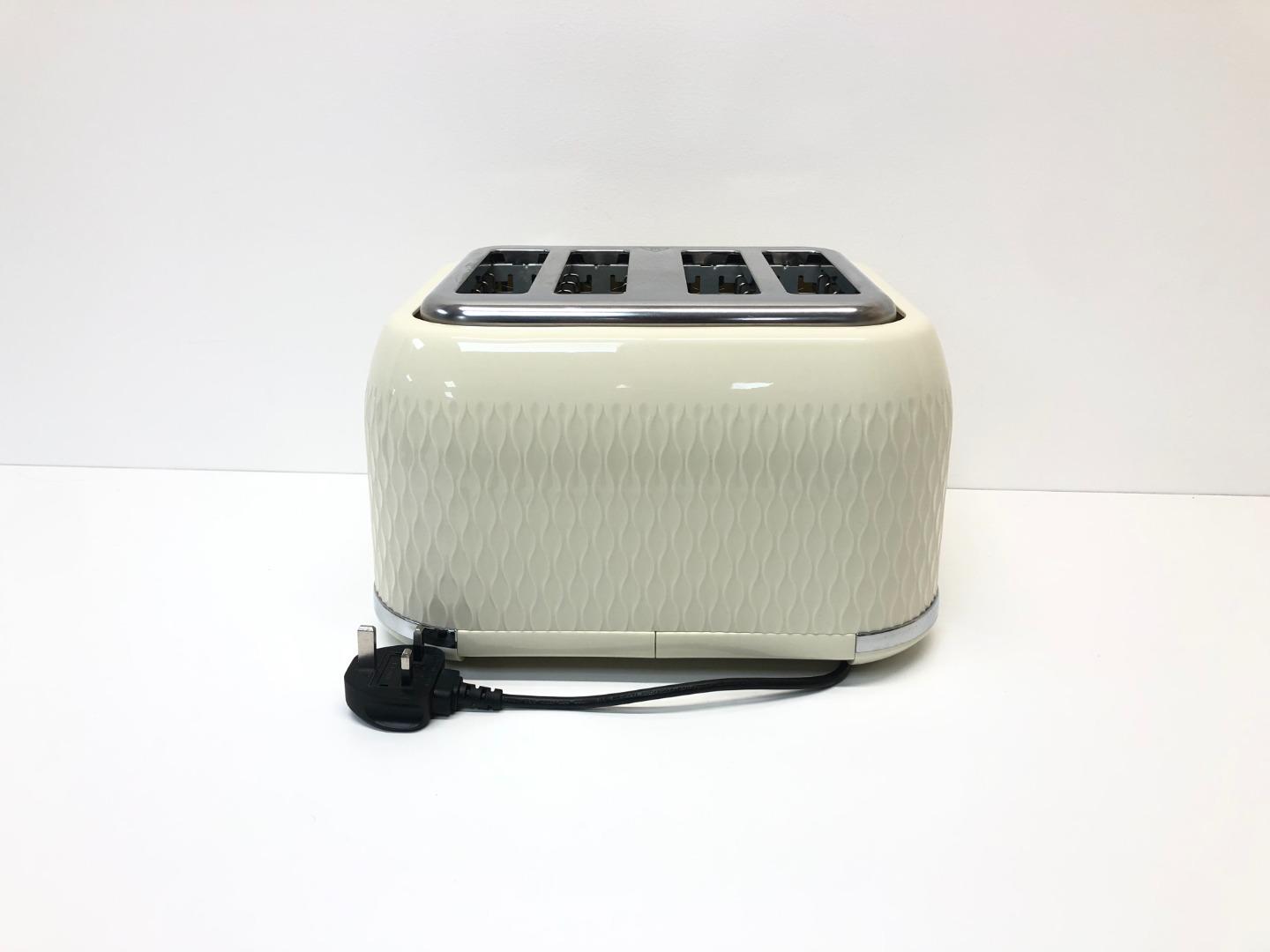 Toaster Set Breville Vtt748 Impressions Cream Slice Toaster