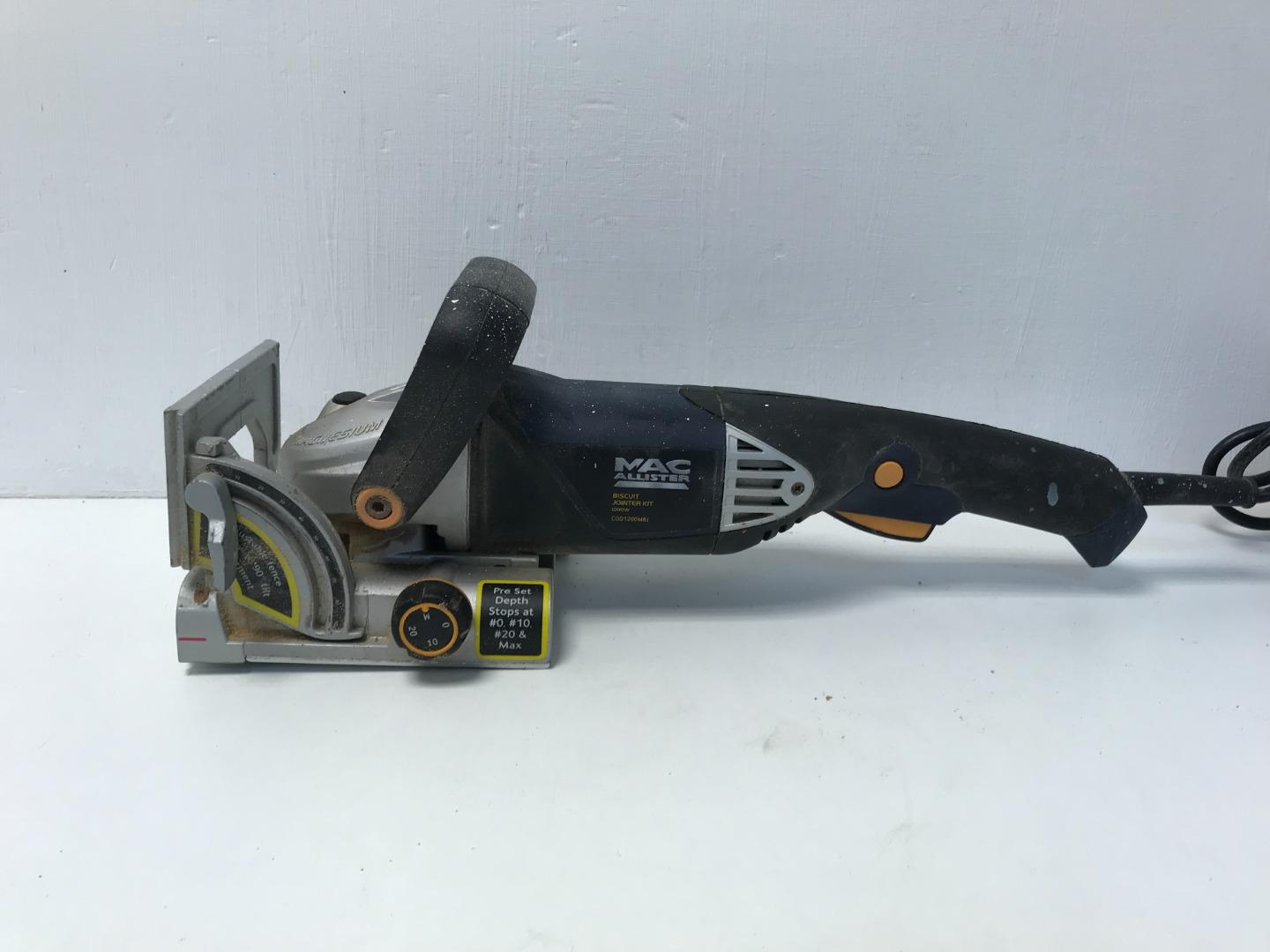 MacAllister 1200W Biscuit Jointer