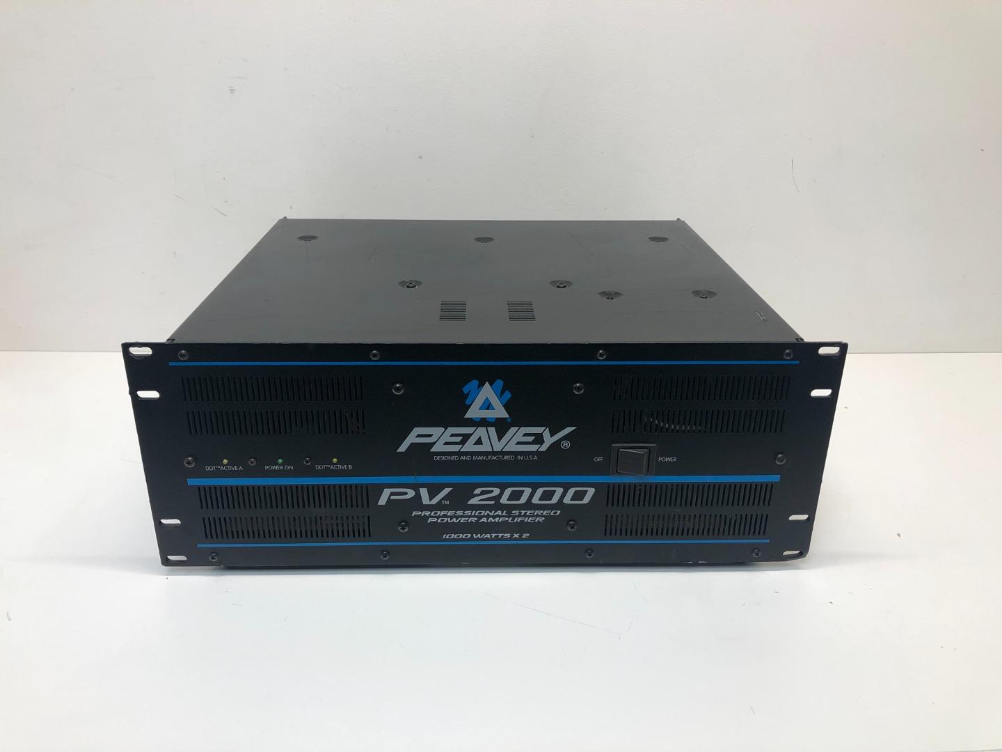 Peavey PV2000 Professional Stereo Power Amplifier Collection Only