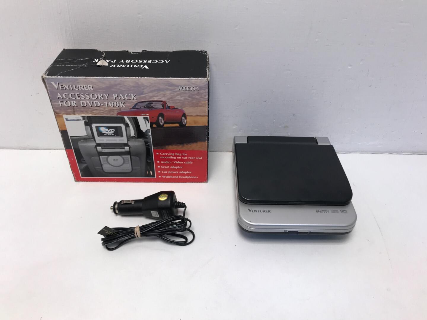 Venturer DVD100K 3.5'' Portable DVD Player