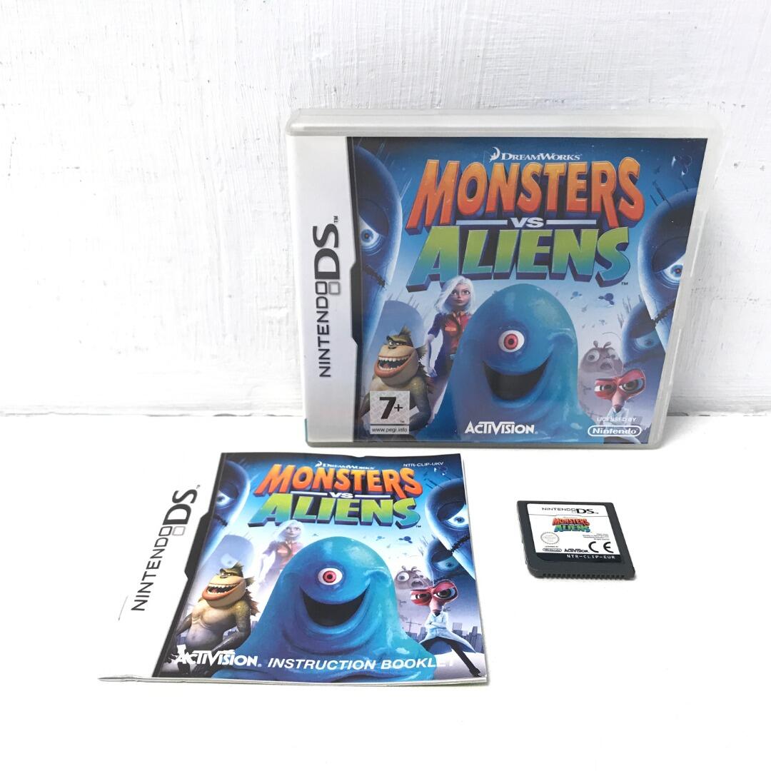 Monsters Vs Aliens Nintendo DS Game