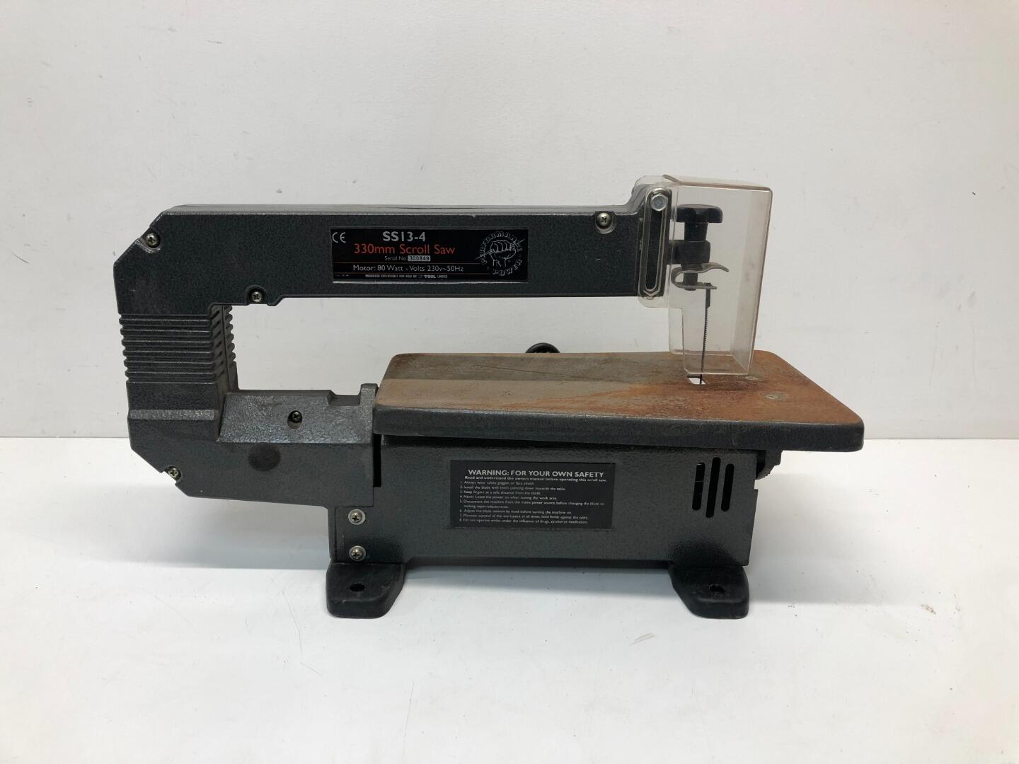 Performance power shop scroll saw